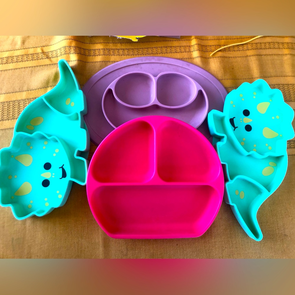 Silicone Toddler Plates
